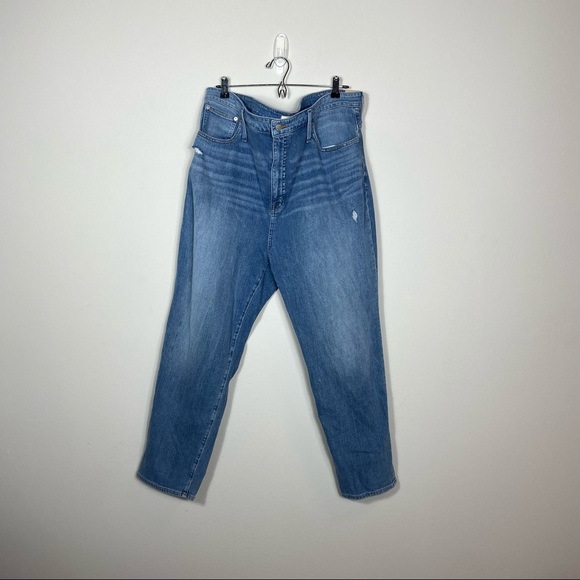 - Madewell Classic Straight Jeans size 36 New high rise plus size - Picture 9 of 13